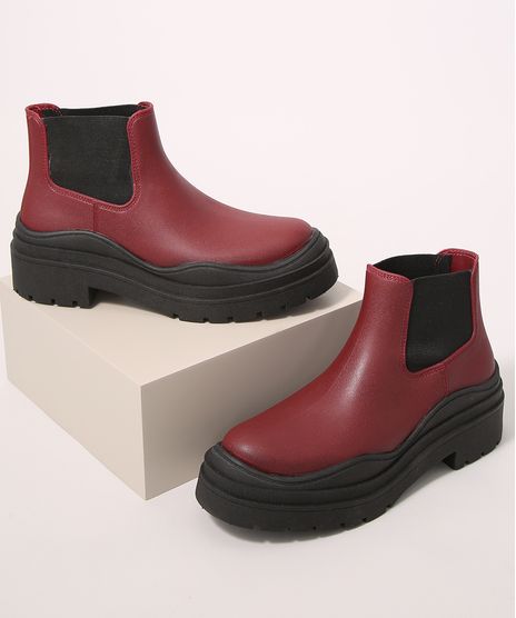 Bota-Feminina-Cano-Baixo-Salto-Baixo-Tratorada-Oneself-Vinho-9985925-Vinho_1
