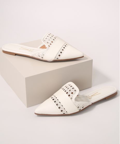 Mule-Feminino-Bico-Fino-com-Detalhes-Vazados-Vizzano-Branco-9989551-Branco_1