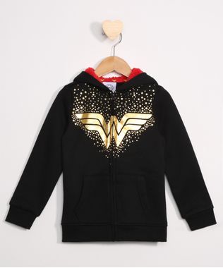 Blusa-de-Moletom-Infantil-Mulher-Maravilha-com-Capuz-e-Bolso-Preta-9797554-Preto_1