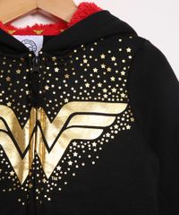 Blusa-de-Moletom-Infantil-Mulher-Maravilha-com-Capuz-e-Bolso-Preta-9797554-Preto_3