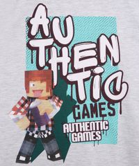 Pijama-Infantil-Manga-Curta-Authentic-Games-Cinza-Mescla-Claro-9979116-Cinza_Mescla_Claro_2