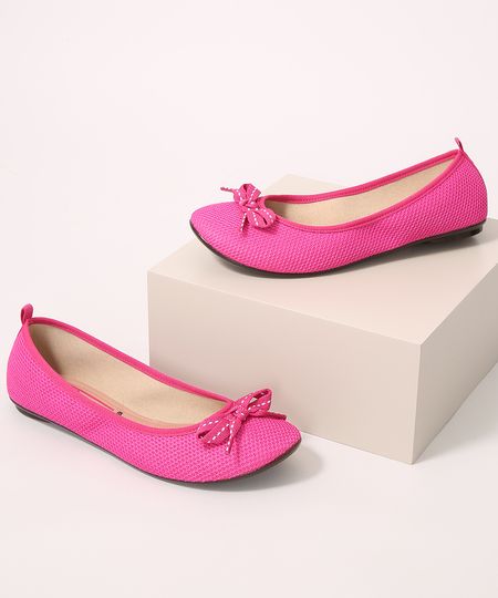 Sapatilha-Feminina-com-Laco-Moleca-Pink-9986674-Pink_1 Sapatilha-Feminina-com-Laco-Moleca-Pink-9986674-Pink_1