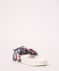 Rasteirinha-Feminina-Slide-Estampada-de-Folhagem-com-No-Moleca-Off-White-9988784-Off_White_3