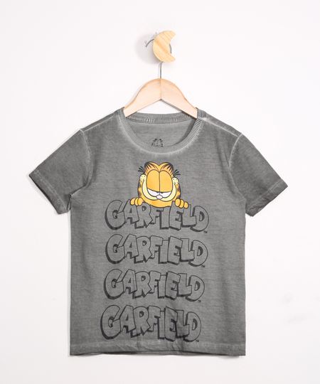 Camiseta-Infantil-Manga-Curta-Garfield-Chumbo-9978371-Chumbo_1