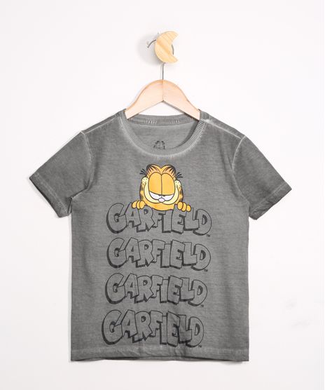 Camiseta-Infantil-Manga-Curta-Garfield-Chumbo-9978371-Chumbo_1