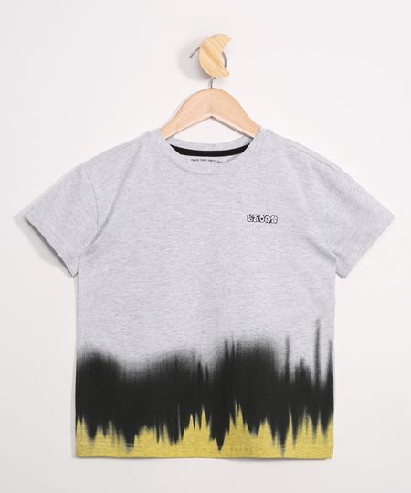 Camiseta-Infantil-Manga-Curta--Bronx--Cinza-Mescla-9983756-Cinza_Mescla_1