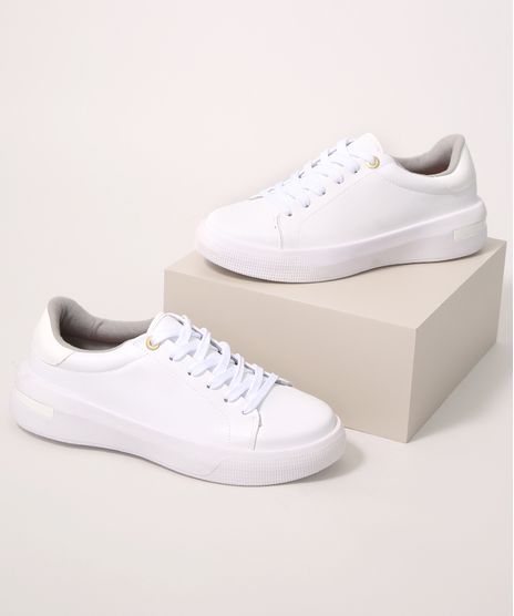 Tenis-Feminino-com-Detalhe-em-Verniz-Vizzano-Branco-9989547-Branco_1