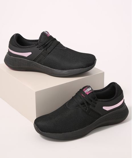 Tenis-Feminino-Knit-Act-Vitta-Preto-9990049-Preto_1