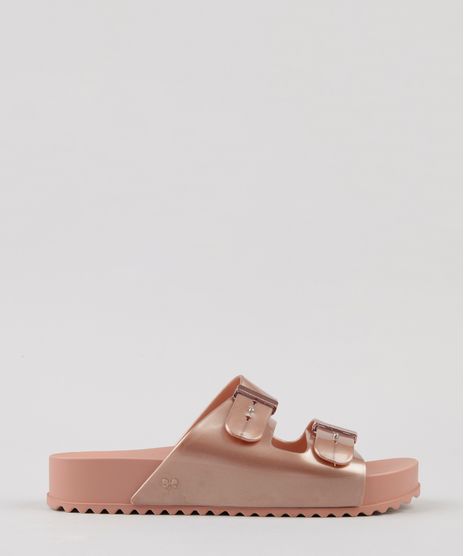 Rasteira-Feminina-Birken-Zaxy-Metalizada-Rose-9163742-Rose_1