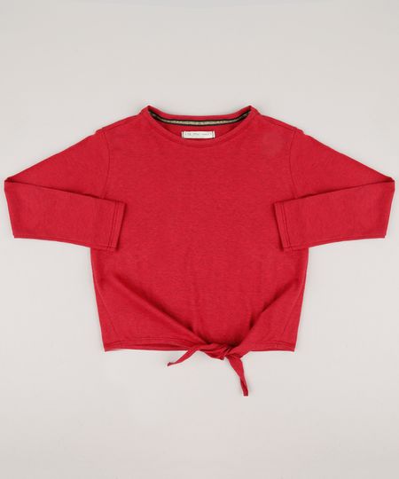 Blusa-Infantil-com-No-Manga-Longa-Decote-Redondo-Vermelha-9175389-Vermelho_1 Blusa-Infantil-com-No-Manga-Longa-Decote-Redondo-Vermelha-9175389-Vermelho_1