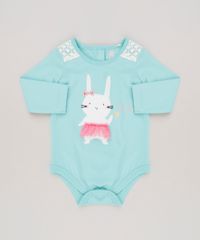 Body-Infantil-com-Patch-de-Coelho-Manga-Longa-Decote-Redondo-em-Algodao---Sustentavel-Verde-8959229-Verde_1