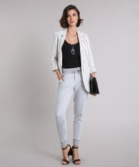 Calca-Feminina-Basica-em-Moletom-com-Bolsos-Cinza-Mescla-Claro-9218354-Cinza_Mescla_Claro_3