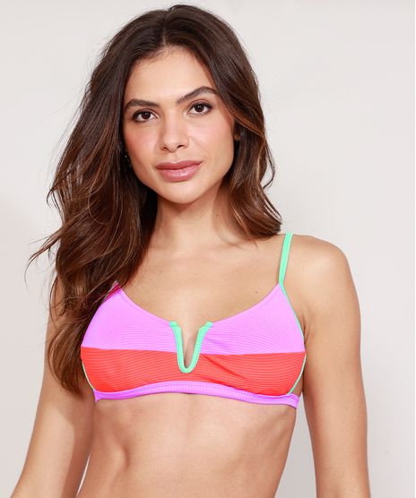 Biquini-Top-Color-Block-Decote-V-com-Bojo-Removivel-Protecao-UV50--Roxo-9981112-Roxo_1