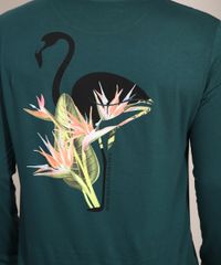 Camiseta-Flamingos-Manga-Longa-Gola-Careca-Verde-Escuro-9982297-Verde_Escuro_2