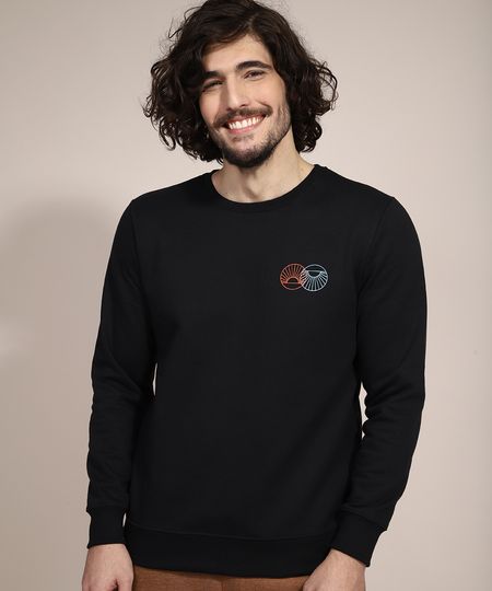 Blusa-de-Moletom--Sunrise--Gola-Careca-Preta-9982301-Preto_1 Blusa-de-Moletom--Sunrise--Gola-Careca-Preta-9982301-Preto_1