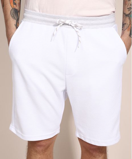 Bermuda-Relaxed-de-Moletom-Canelada-com-Bolsos-Branca-9981564-Branco_1