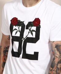 Camiseta---82--com-Bordado-Manga-Curta-Gola-Careca-Branca-9981874-Branco_2