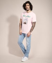 Camiseta-Ricky-and-Morty-Manga-Curta-Gola-Careca-Rosa-Claro-9990438-Rosa_Claro_3