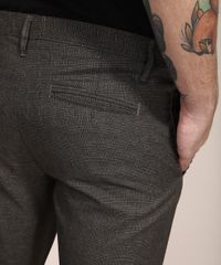 Calca-Alfaiataria-Slim-Cropped-Estampada-Xadrez-Cinza-9984783-Cinza_4