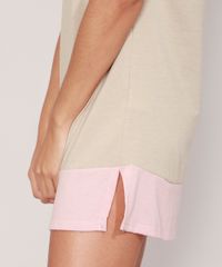 Camisola-Curta-com-Recorte-Manga-Curta-Decote-Redondo-Bege-9976896-Bege_5