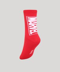 Meia-Feminina-Cano-Alto-Marvel-Vermelha-9979455-Vermelho_2