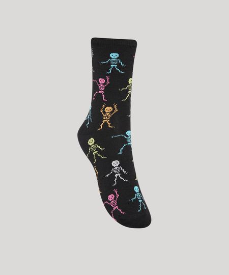 Meia-Feminina-Cano-Alto-Estampada-de-Esqueletos-Preta-9983296-Preto_1 Meia-Feminina-Cano-Alto-Estampada-de-Esqueletos-Preta-9983296-Preto_1