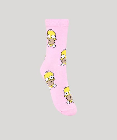 Meia-Feminina-Cano-Alto-Estampada-Homer-Simpson-Rosa-Claro-9984664-Rosa_Claro_1 Meia-Feminina-Cano-Alto-Estampada-Homer-Simpson-Rosa-Claro-9984664-Rosa_Claro_1