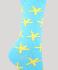 Meia-Feminina-Cano-Alto-Estampada-Estrelas-do-Mar-Azul-Claro-9986916-Azul_Claro_3