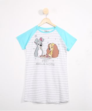 Camisola-Juvenil-Manga-Curta-Raglan-A-Dama-e-o-Vagabundo-Listrada-Off-White-9983523-Off_White_1