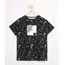 Camiseta-Juvenil-Manga-Curta-Estampada-de-Respingos-Preta-9983765-Preto_1