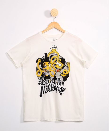 Camiseta-Juvenil-Manga-Curta-Os-Simpsons-Off-White-9978466-Off_White_1