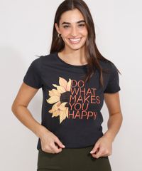 Camiseta-de-Algodao-Girassol-Manga-Curta-Decote-Redondo-Preta-9985474-Preto_1