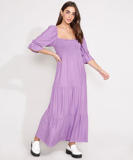 Vestido-com-Recortes-e-Lastex-Longo-Manga-Bufante-Roxo-9986315-Roxo_1