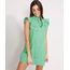 Vestido-Chemise-de-Algodao-com-Babado-Curto-Sem-Manga-Verde-Claro-9982213-Verde_Claro_1