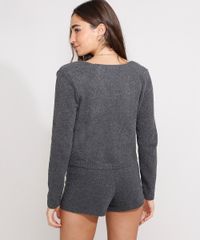 Cardigan-Cropped-de-Trico-com-Amarracao-Decote-V-Chumbo-9982175-Chumbo_2