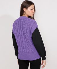 Colete-Amplo-de-Trico-Texturizado-Tranca-Decote-V-Roxo-9985151-Roxo_2