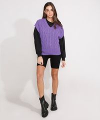 Colete-Amplo-de-Trico-Texturizado-Tranca-Decote-V-Roxo-9985151-Roxo_3