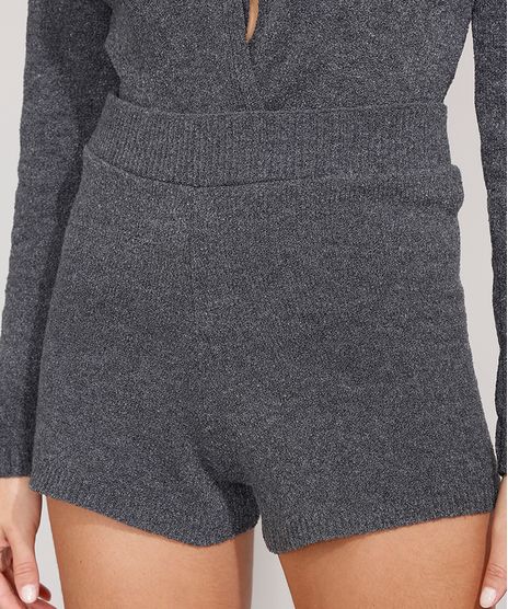 Short-de-Trico-Cintura-Alta-Chumbo-9982090-Chumbo_1