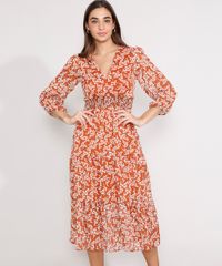 Vestido-Estampado-Floral-com-Lurex-e-Recortes-Midi-Manga-Bufante-Caramelo-9990774-Caramelo_1 Vestido-Estampado-Floral-com-Lurex-e-Recortes-Midi-Manga-Bufante-Caramelo-9990774-Caramelo_1