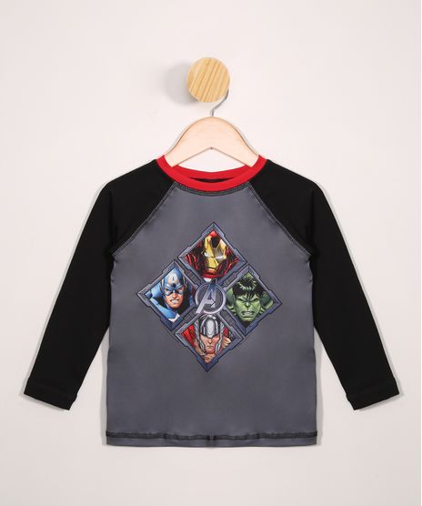 Camiseta-de-Praia-Infantil-Os-Vingadores-Raglan-com-Protecao-UV50--Cinza-9980509-Cinza_1