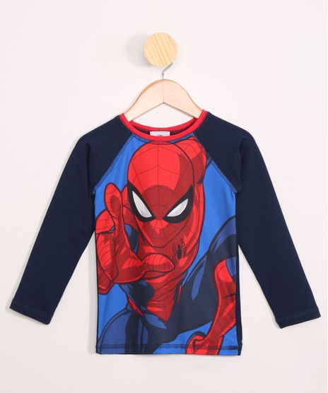 Blusa-de-Praia-Infantil-Homem-Aranha-Raglan-com-Protecao-UV50--Azul-9981082-Azul_1