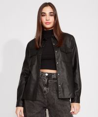 Jaqueta-Camisa-Longa-com-Bolsos-Manga-Longa-Preta-9967850-Preto_1