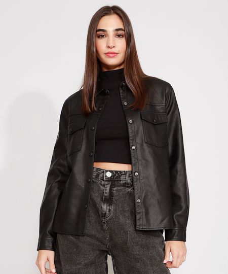 Jaqueta-Camisa-Longa-com-Bolsos-Manga-Longa-Preta-9967850-Preto_1 Jaqueta-Camisa-Longa-com-Bolsos-Manga-Longa-Preta-9967850-Preto_1