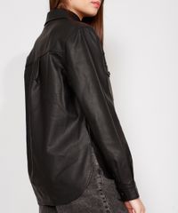Jaqueta-Camisa-Longa-com-Bolsos-Manga-Longa-Preta-9967850-Preto_5