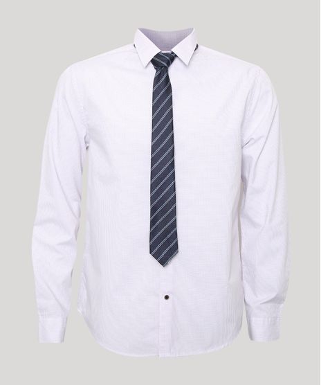 Kit-de-Camisa-Comfort-Manga-Longa-Estampada-de-Poa---Gravata-Off-White-9911094-Off_White_1