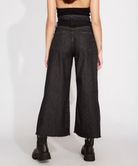 Calca-Wide-Cropped-Jeans-com-Recortes-e-Faixa-para-Amarrar-Cintura-Super-Alta-Preta-9988926-Preto_2 Calca-Wide-Cropped-Jeans-com-Recortes-e-Faixa-para-Amarrar-Cintura-Super-Alta-Preta-9988926-Preto_2