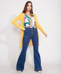 Calca-Super-Flare-Jeans-com-Botoes-Cintura-Super-Alta-Azul-Escuro-9989092-Azul_Escuro_3