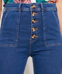 Calca-Super-Flare-Jeans-com-Botoes-Cintura-Super-Alta-Azul-Escuro-9989092-Azul_Escuro_6