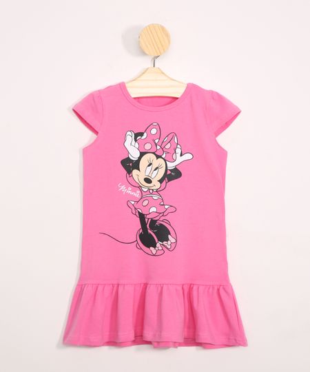 Vestido-Infantil-Minnie-Manga-Curta-com-Babados-Pink-9978305-Pink_1 Vestido-Infantil-Minnie-Manga-Curta-com-Babados-Pink-9978305-Pink_1
