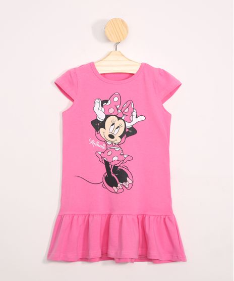 Vestido-Infantil-Minnie-Manga-Curta-com-Babados-Pink-9978305-Pink_1